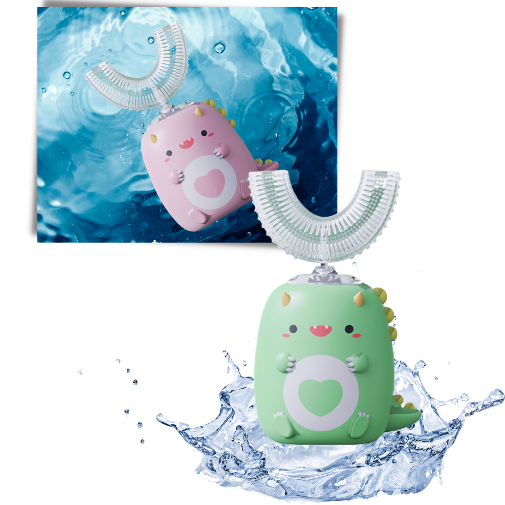 Elektrisk U-formet tandbørste til børn - Ozerty