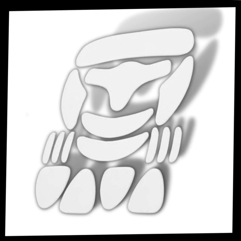 16 stk. Anti-rynke silikone ansigtsplastre - Ozerty