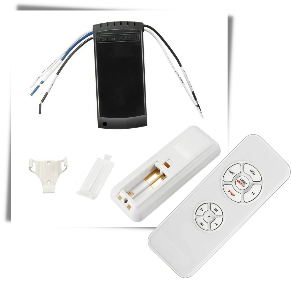 Universal fjernbetjening til ventilator - Ozerty