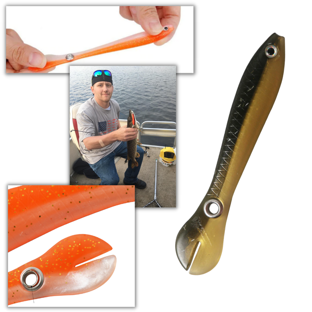 Sæt med kunstige lokkemad til fiskeri - Ozerty