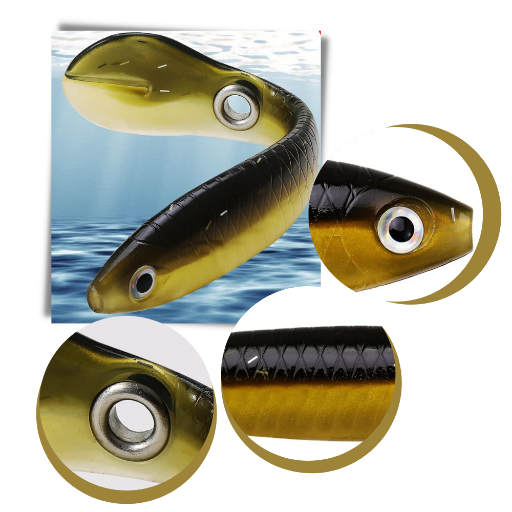 Sæt med kunstige lokkemad til fiskeri - Ozerty