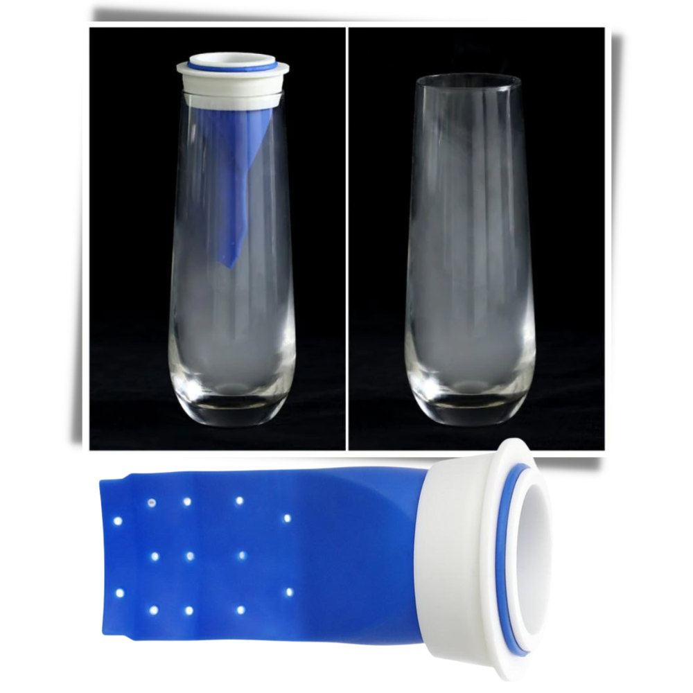 Pakke med tætningsringe af silikone til afløbsrør - Ozerty