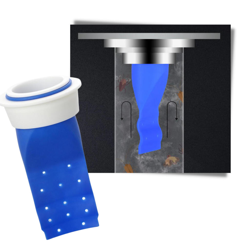 Pakke med tætningsringe af silikone til afløbsrør - Ozerty