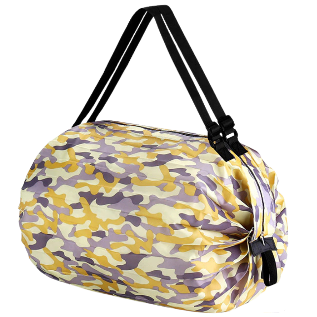 Sammenfoldelig vandtæt indkøbspose