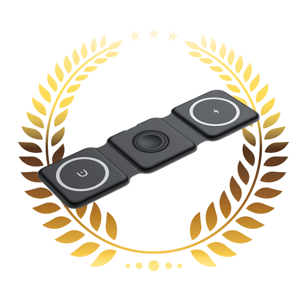 Foldbar trådløs opladningsstander - Ozerty