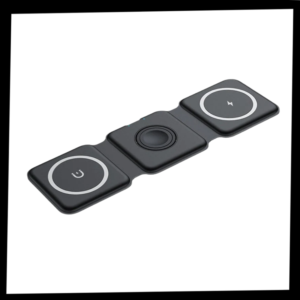 Foldbar trådløs opladningsstander - Ozerty