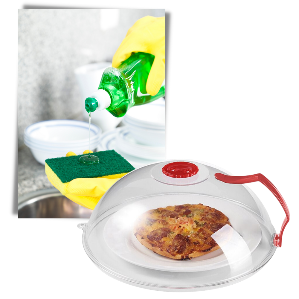 Beskyttelsescover til mikrobølgeovn mod stænk - Ozerty