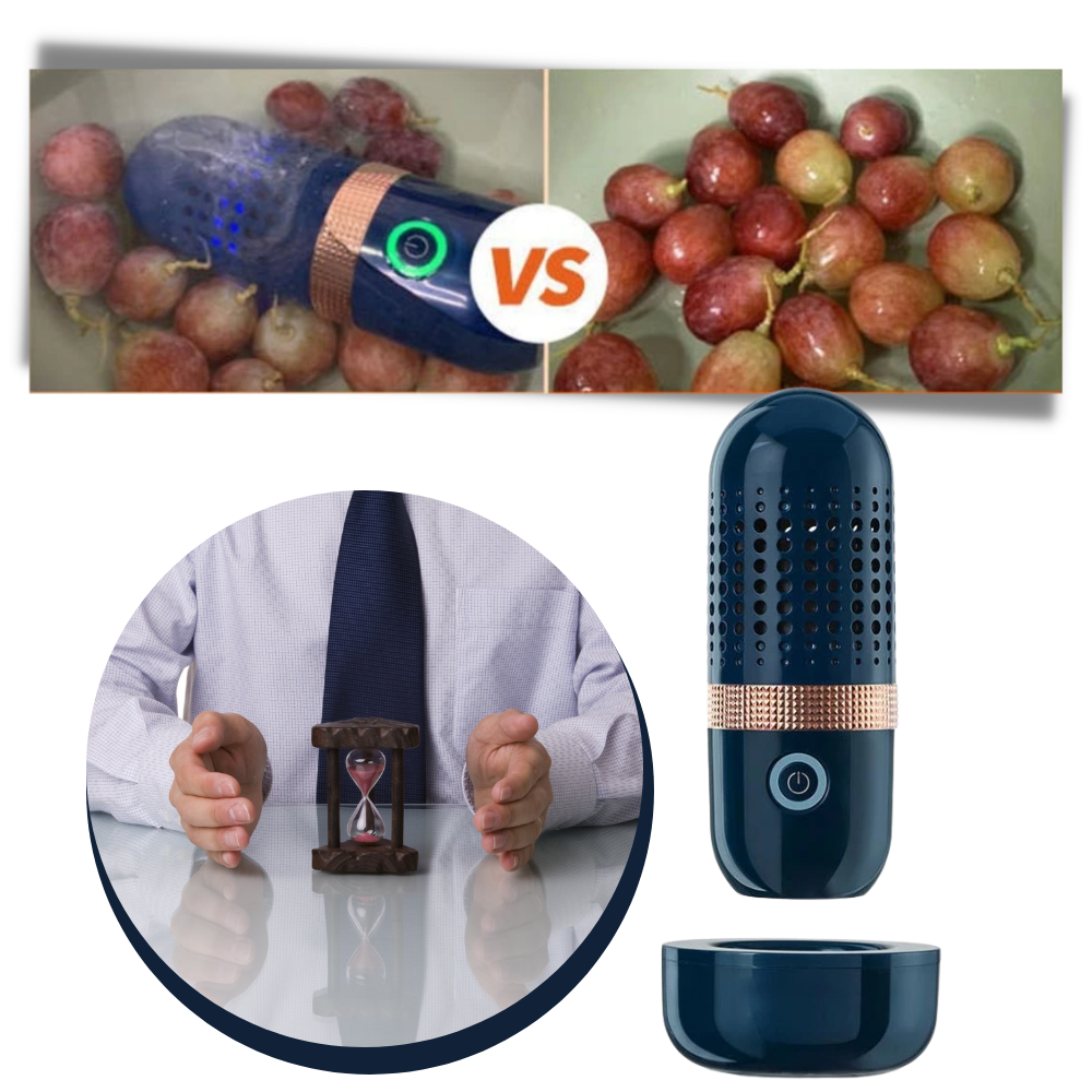 Trådløs desinficeringsmaskine til frugt og grøntsager - Ozerty