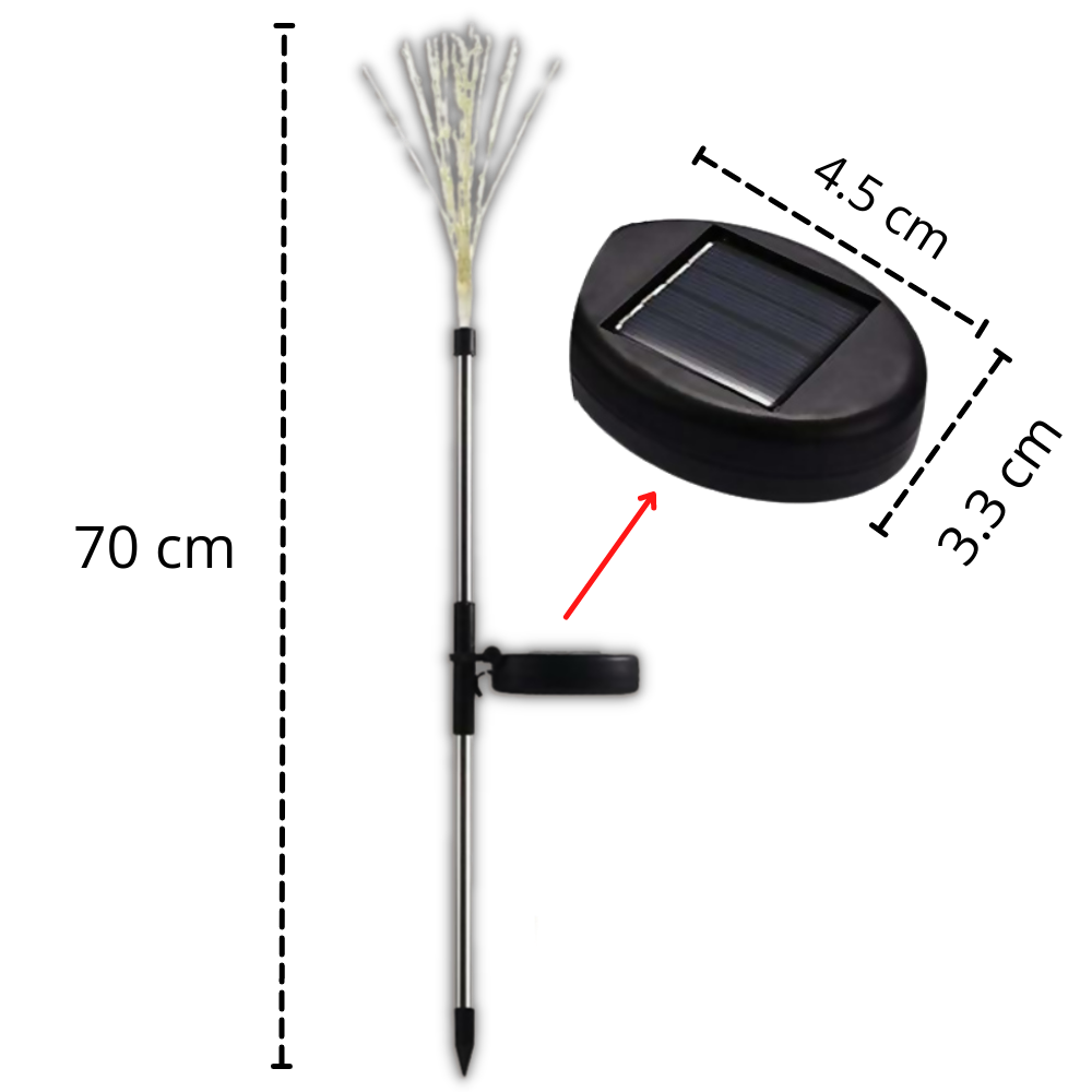 Elektrisk fyrværkeri havelys - Ozerty