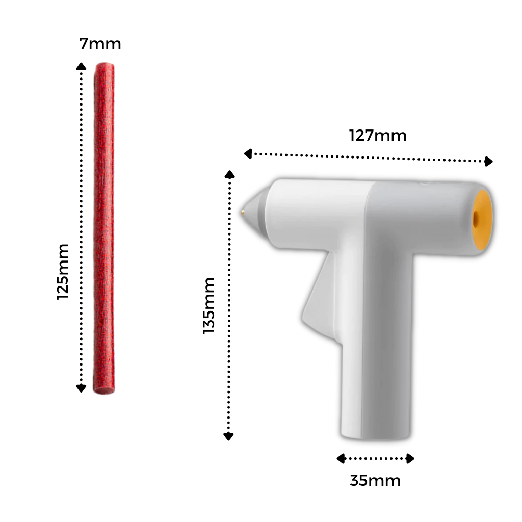 Ledningsfri varmlimpistol - Ozerty