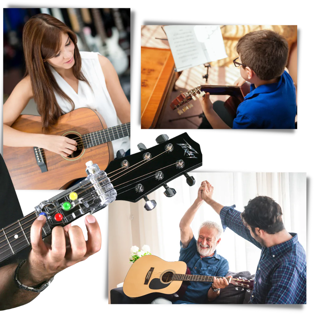 Læringsværktøj til guitarakkorder - Ozerty