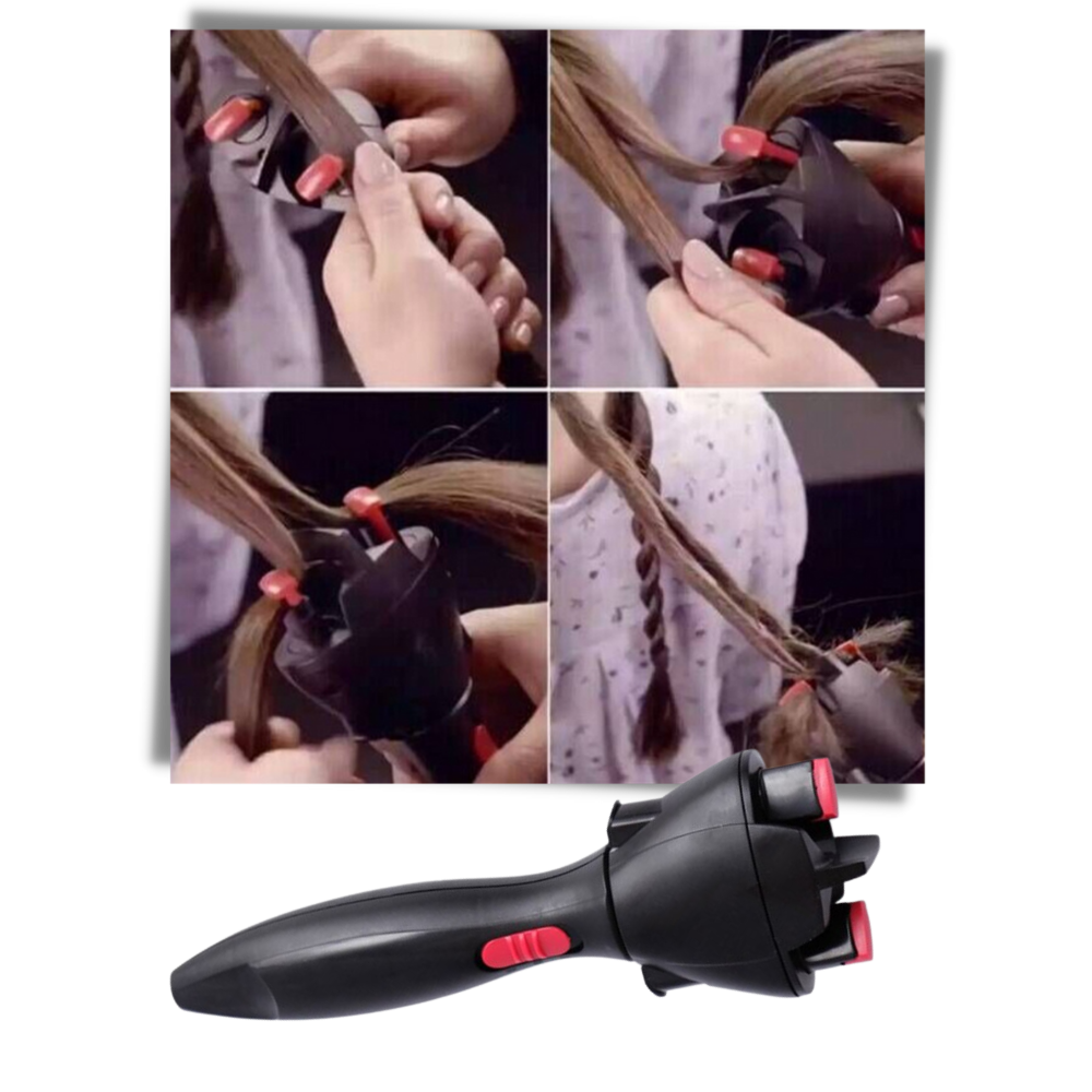 Elektrisk hårfletningsmaskine - Ozerty