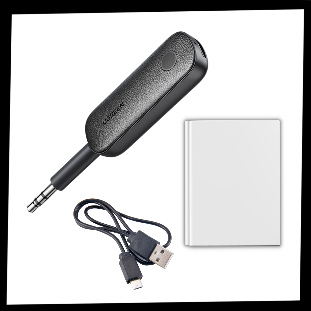 Trådløs bluetooth-adapter med 3.5 mm-stik - Ozerty