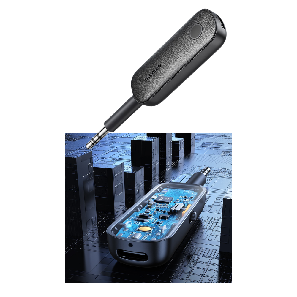 Trådløs bluetooth-adapter med 3.5 mm-stik - Ozerty