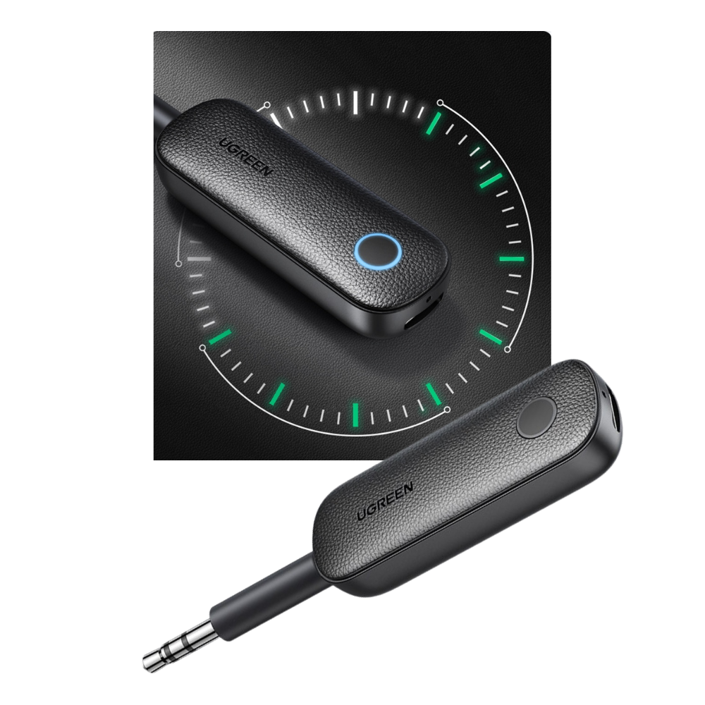 Trådløs bluetooth-adapter med 3.5 mm-stik - Ozerty