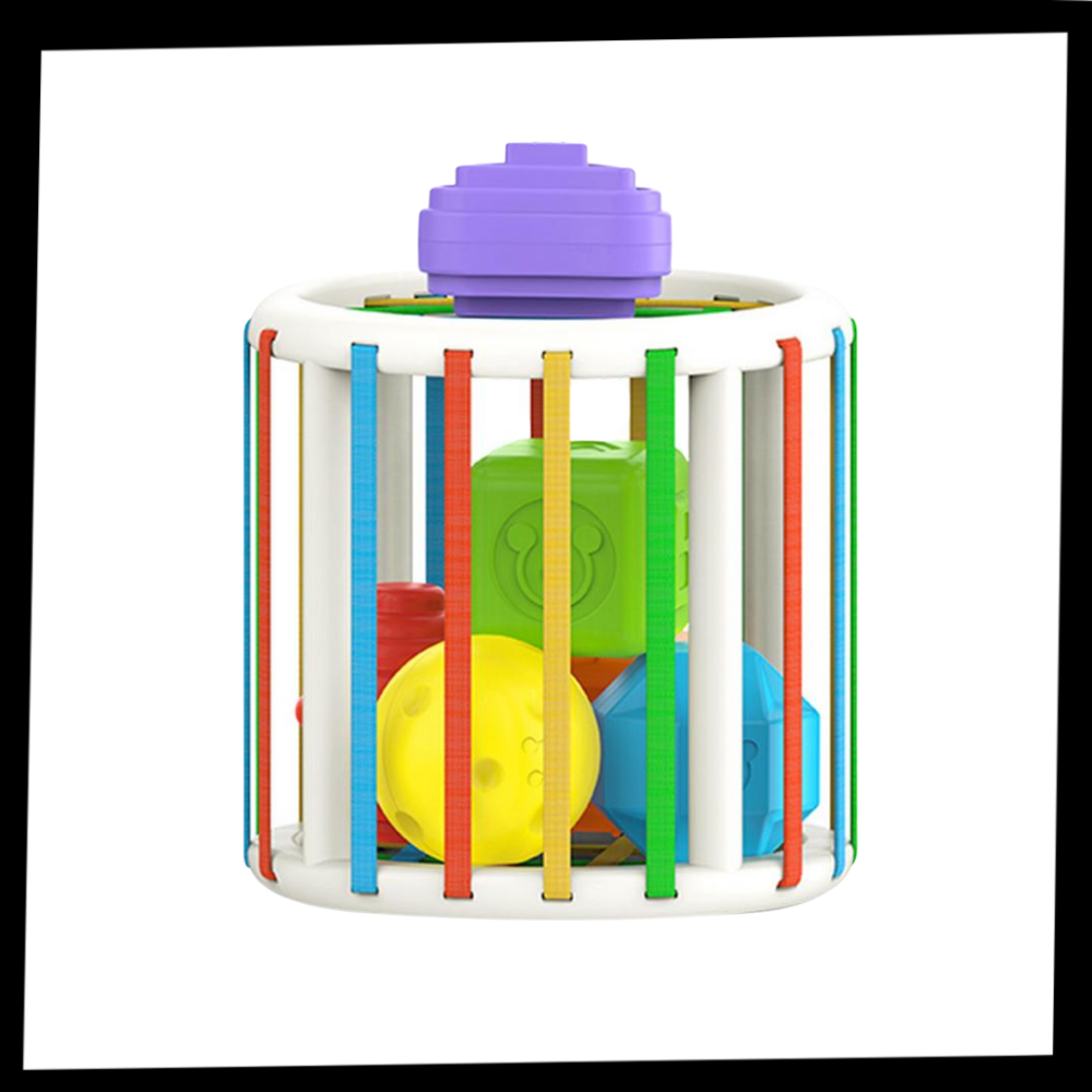 Farverige formklodser legetøj til børn - Ozerty