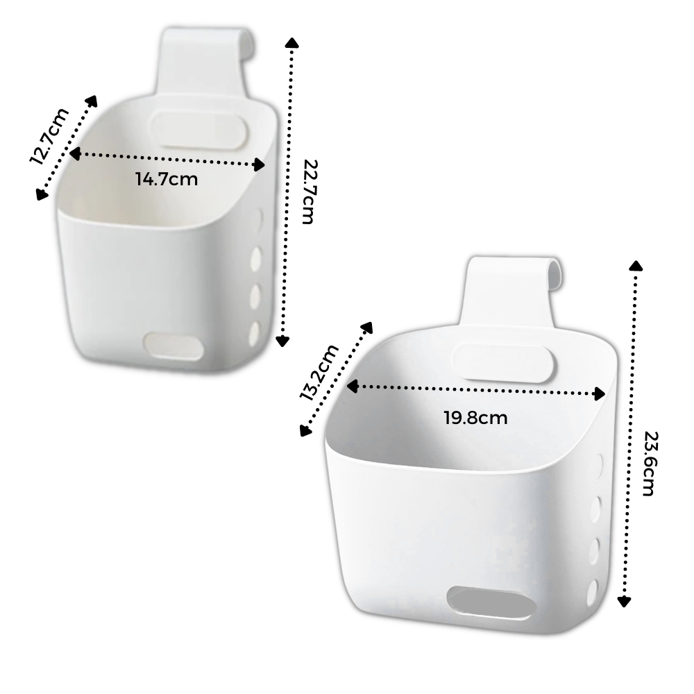 3-pakke hængende opbevaringskurve - Ozerty