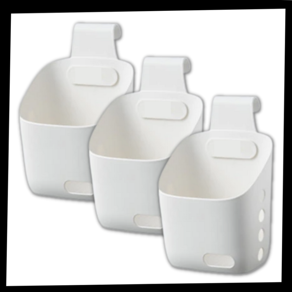 3-pakke hængende opbevaringskurve - Ozerty