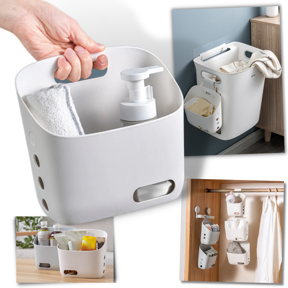 3-pakke hængende opbevaringskurve - Ozerty