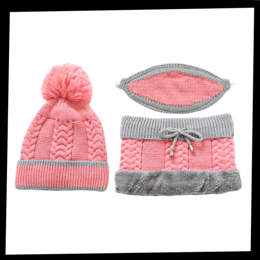 Vinter Beanie sæt - Ozerty