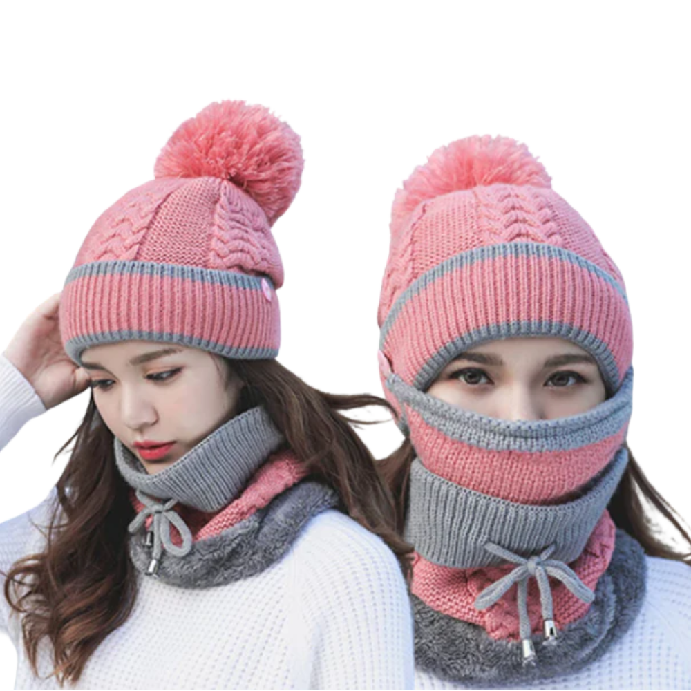Vinter Beanie sæt - Ozerty