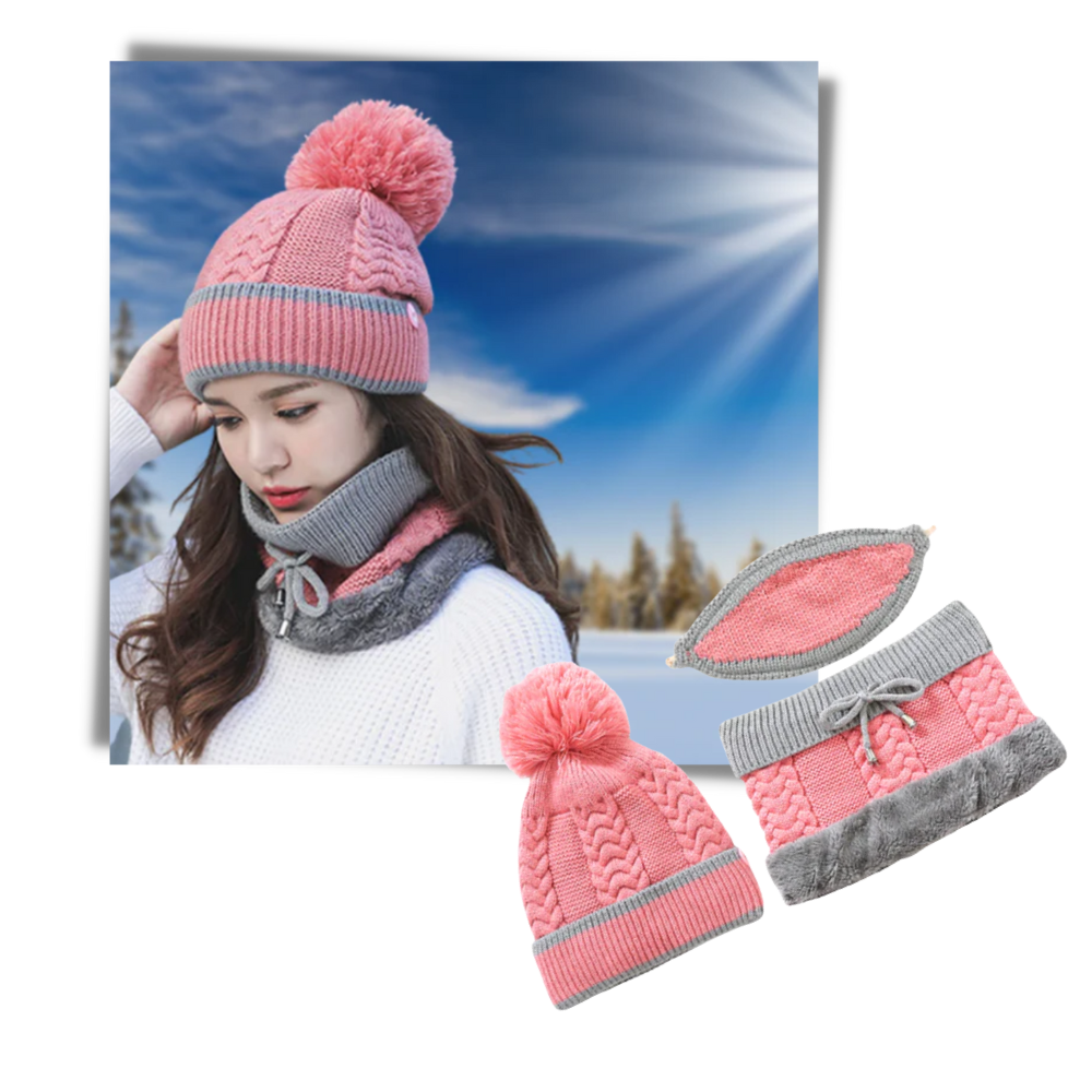 Vinter Beanie sæt - Ozerty