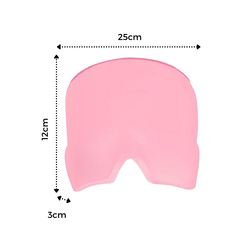 Varm-kold terapi gel-hætte til lindring af migræne - Ozerty