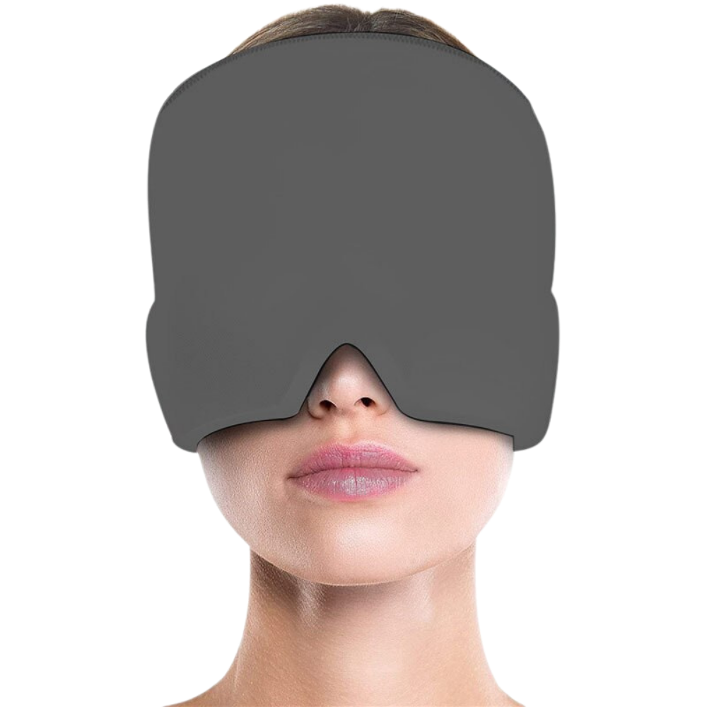 Varm-kold terapi gel-hætte til lindring af migræne