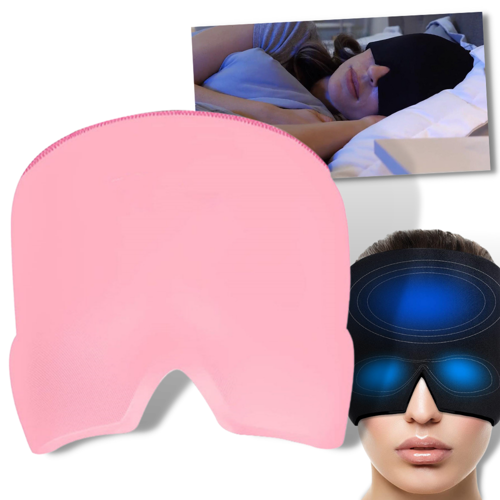 Varm-kold terapi gel-hætte til lindring af migræne - Ozerty