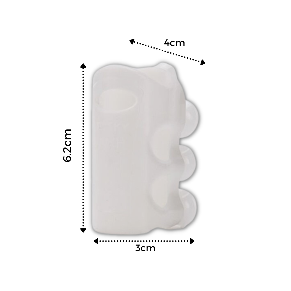 Brusehovedholder med sugefunktion (2-pak) - Ozerty