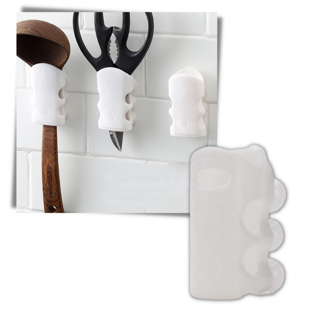 Brusehovedholder med sugefunktion (2-pak) - Ozerty