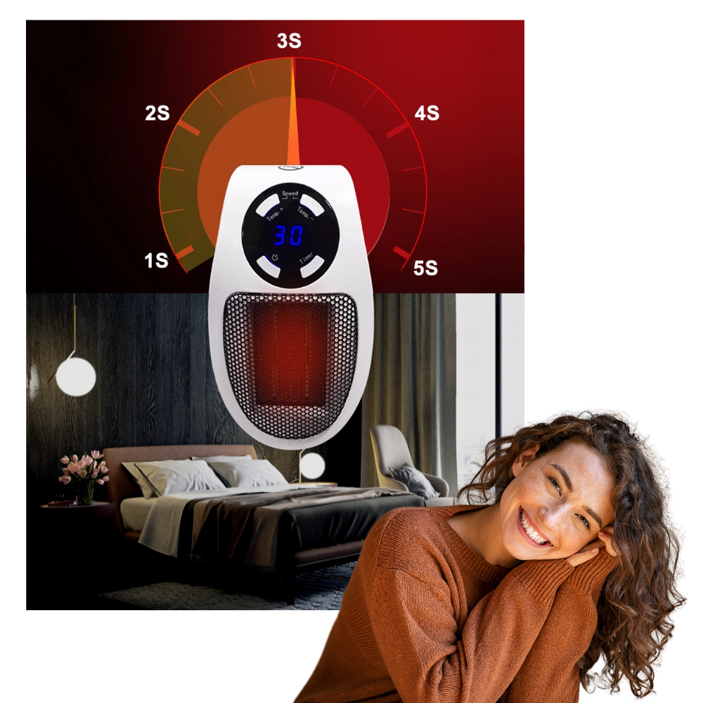 Elektrisk mini varmeapparat - Ozerty