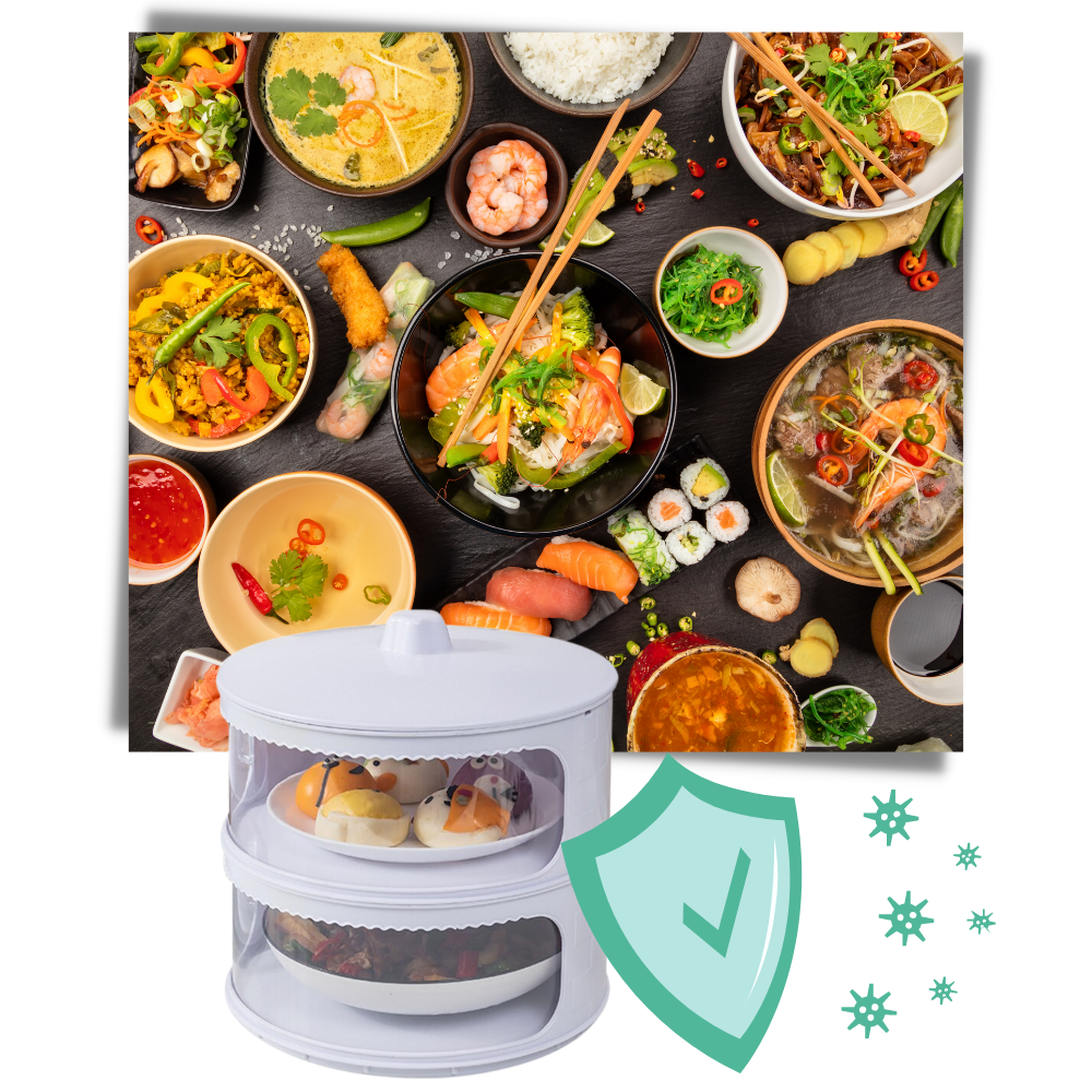 Stabelbare isolerende opbevaringsbeholdere til mad - Ozerty