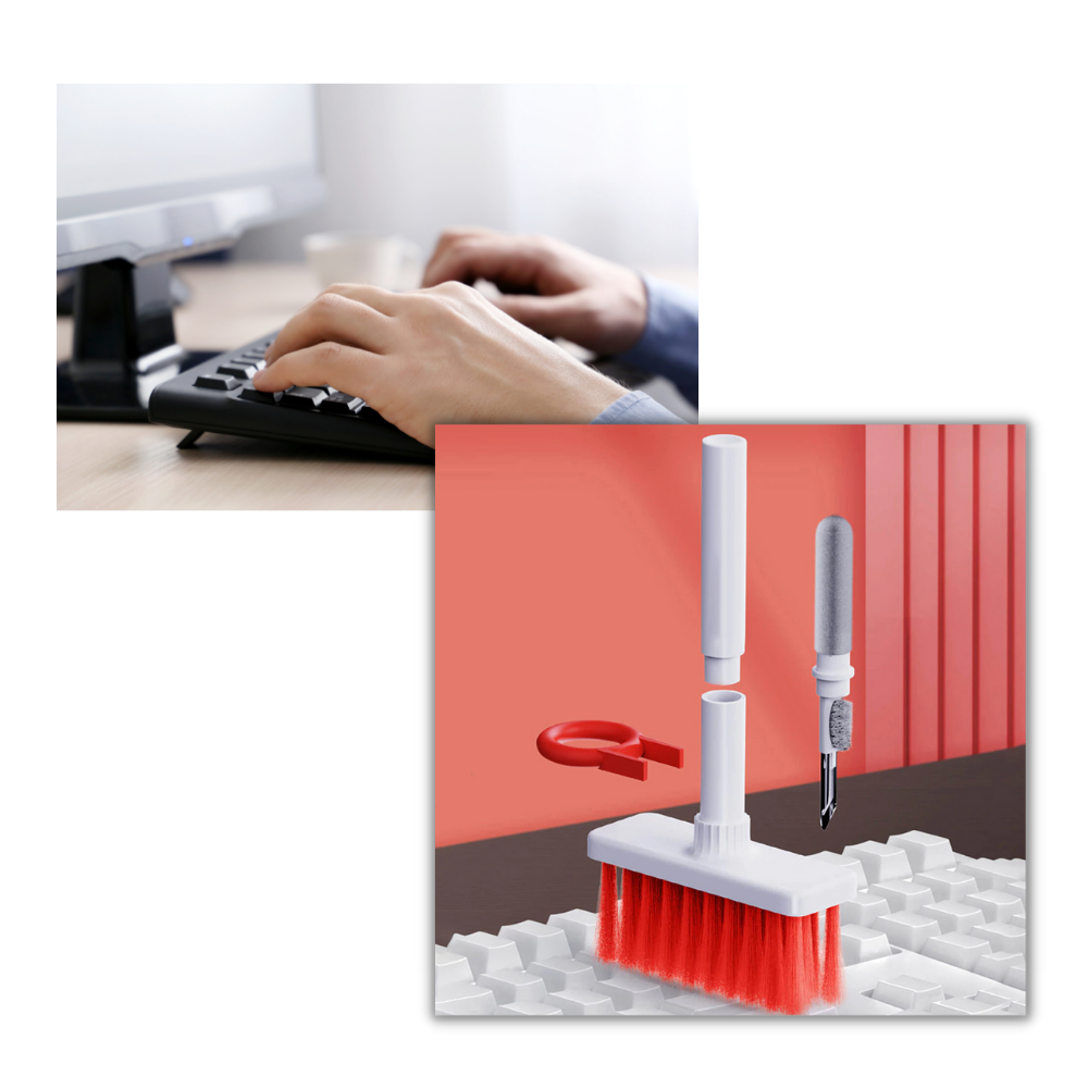 5-i-1 tastatur- og øretelefonrenser - Ozerty