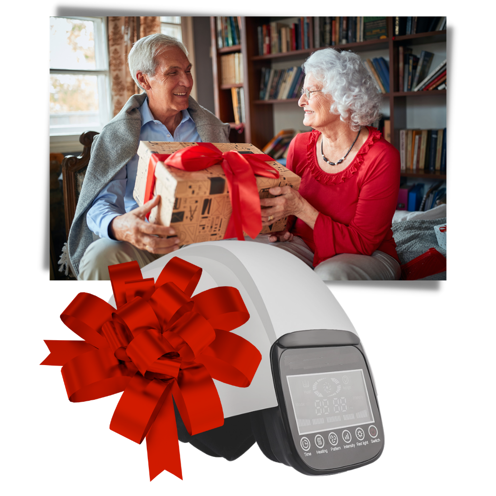 Elektrisk infrarødt knæmassageapparat - Ozerty