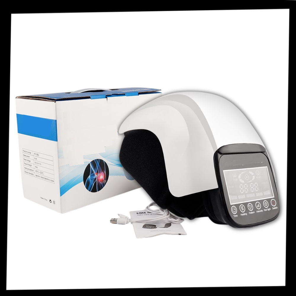 Elektrisk infrarødt knæmassageapparat - Ozerty