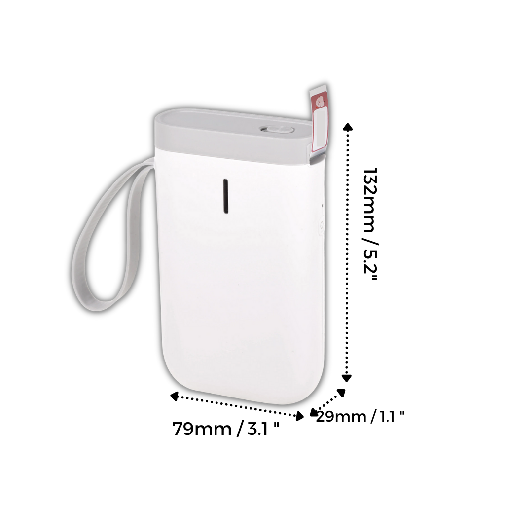 Bærbar etiketprinter - Ozerty