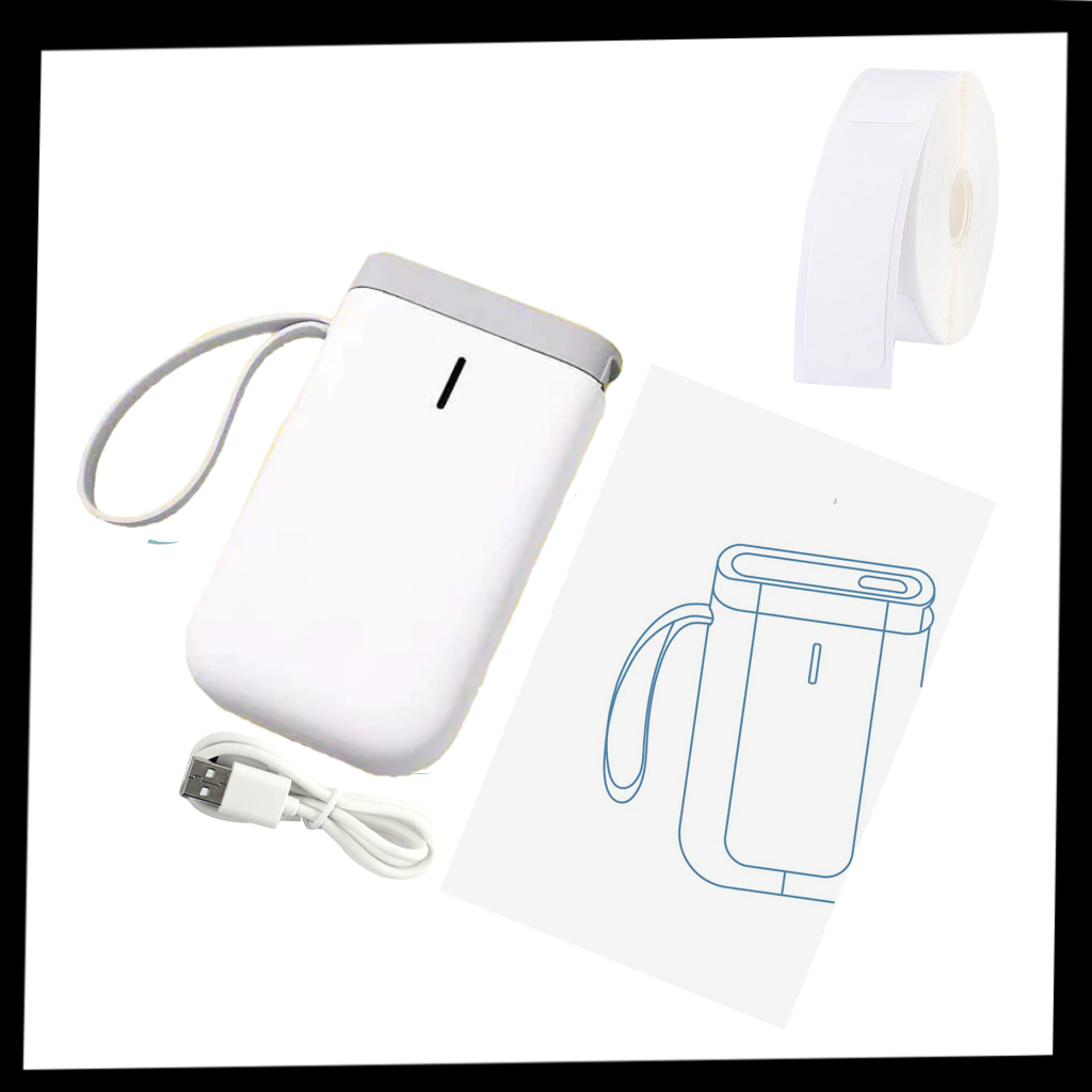 Bærbar etiketprinter - Ozerty