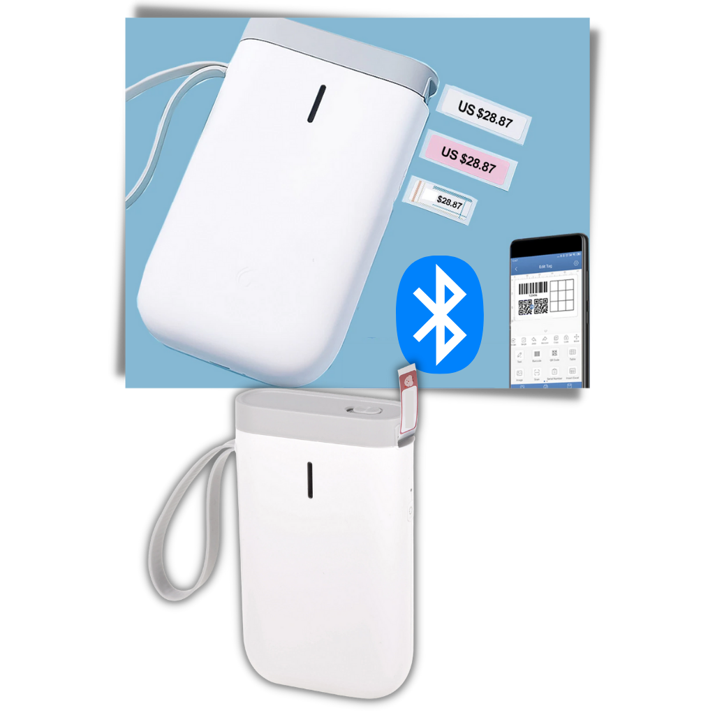 Bærbar etiketprinter - Ozerty