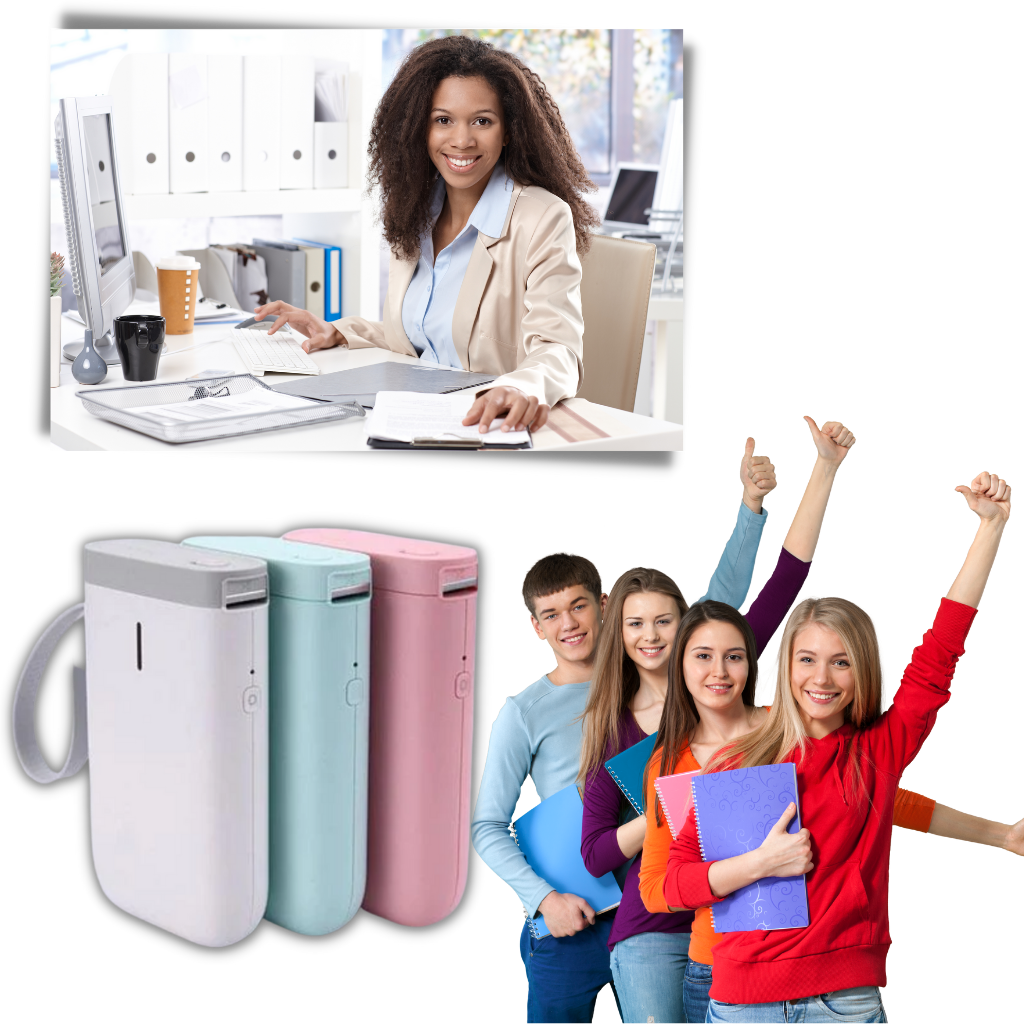 Bærbar etiketprinter - Ozerty