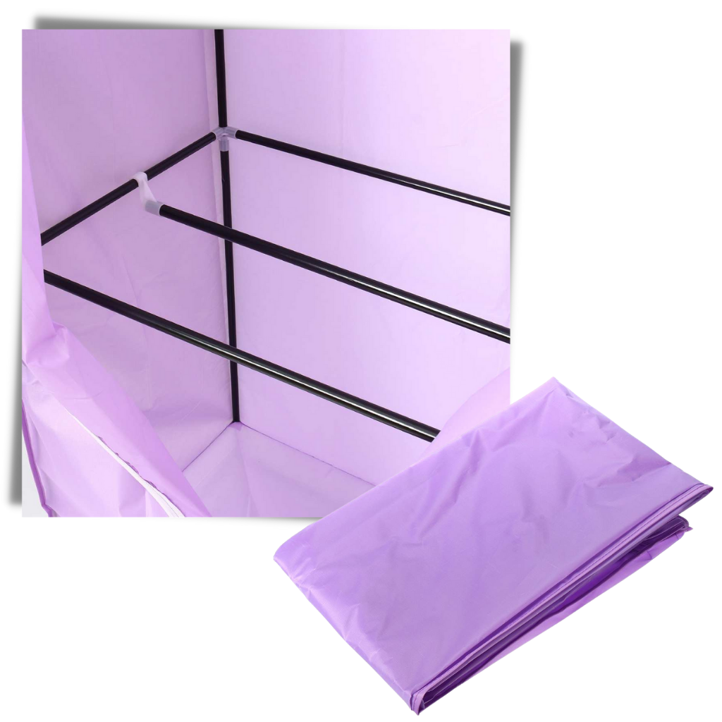 Bærbar elektrisk tørretumbler og tøjstativ - Ozerty