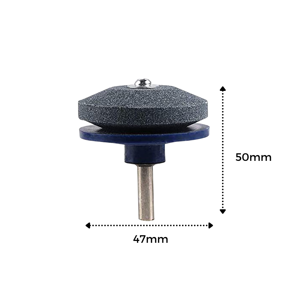 Drejeslibningssæt til plæneklipper klinger - Ozerty