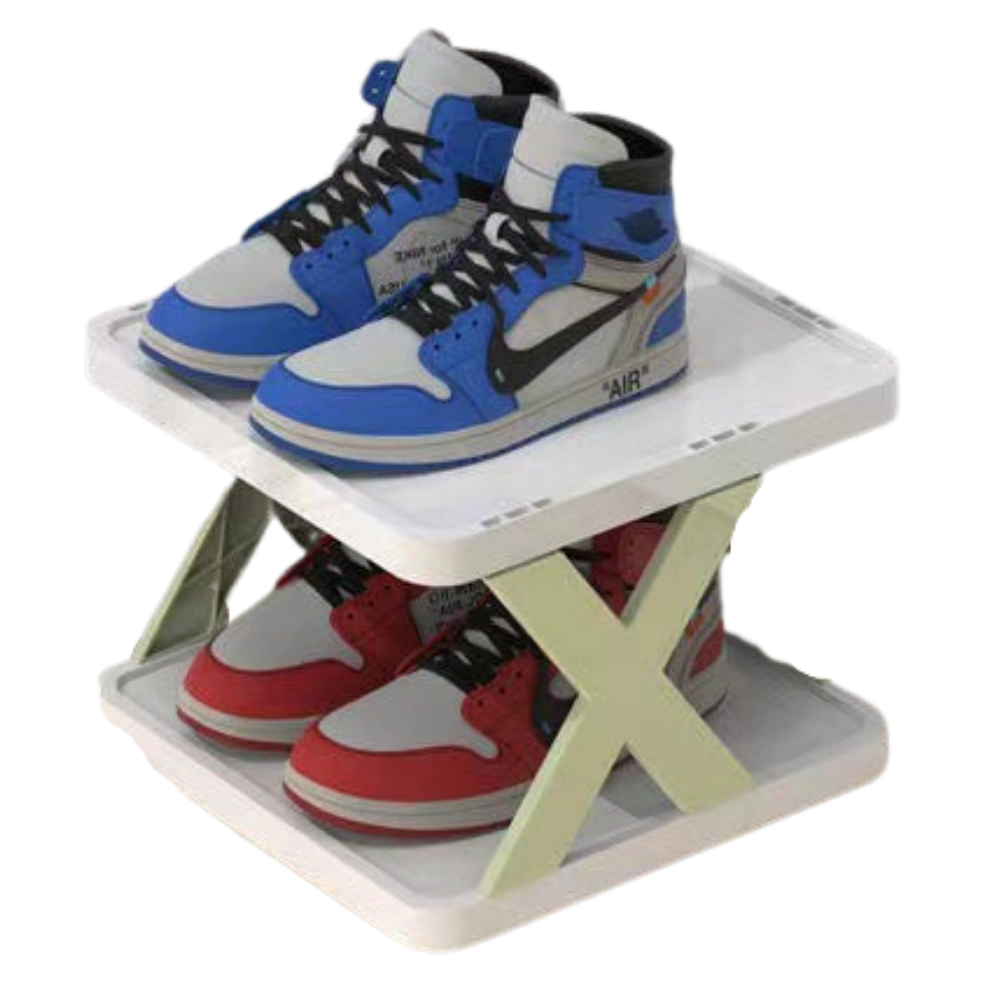 Multi-lags sko organiseringshylde