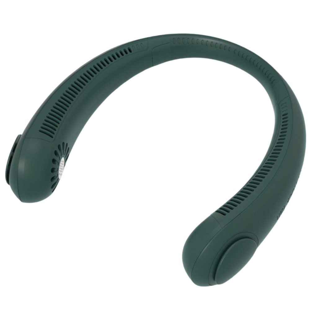 Bærbar mini genopladelig nakkeventilator