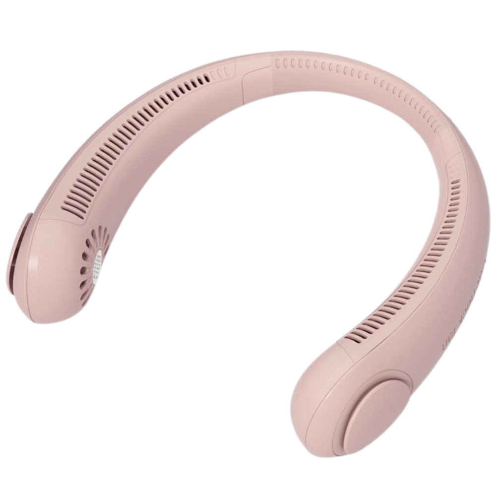 Bærbar mini genopladelig nakkeventilator