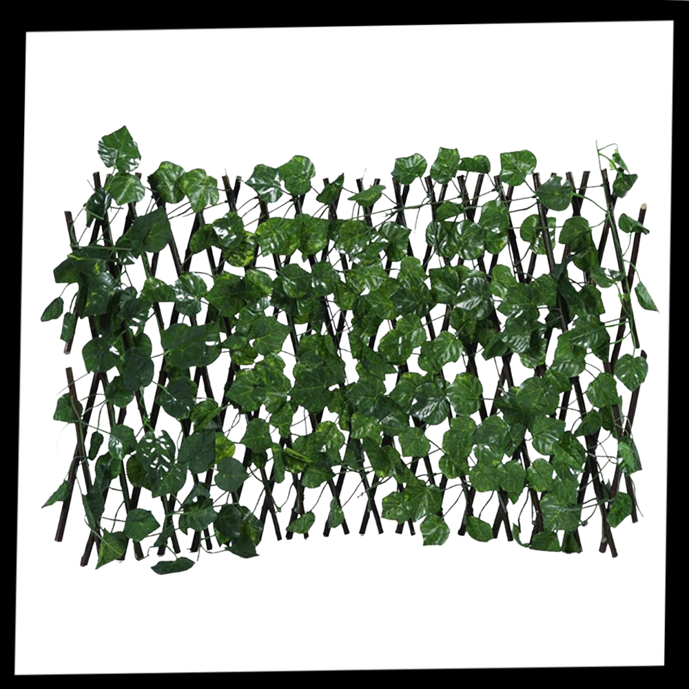 Udtrækkeligt kunstigt plantehegn - Ozerty