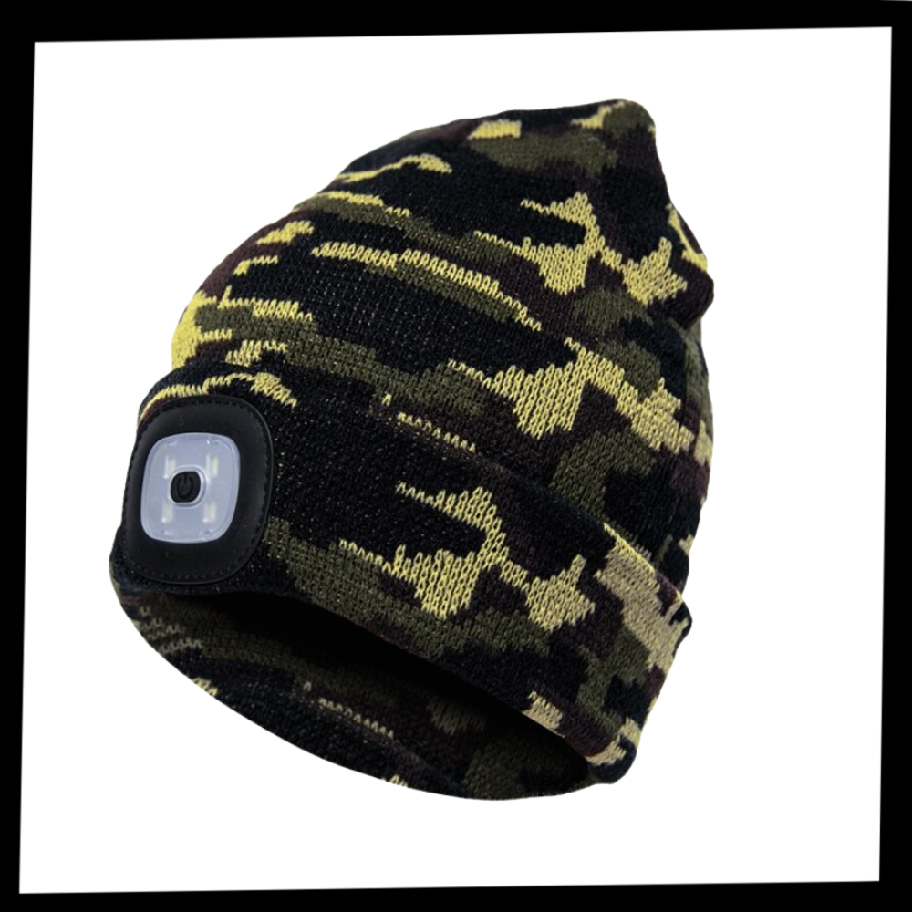 Beaniehat med lys - Ozerty