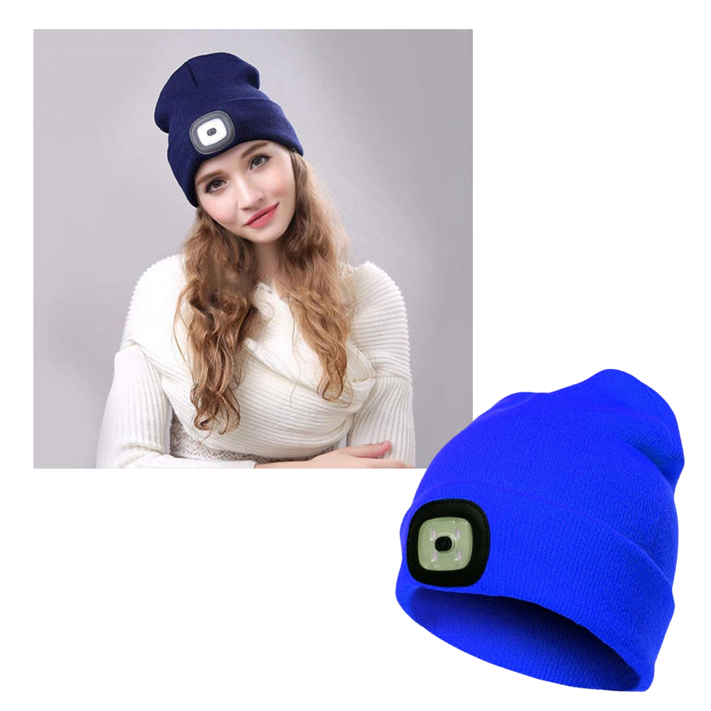 Beaniehat med lys - Ozerty
