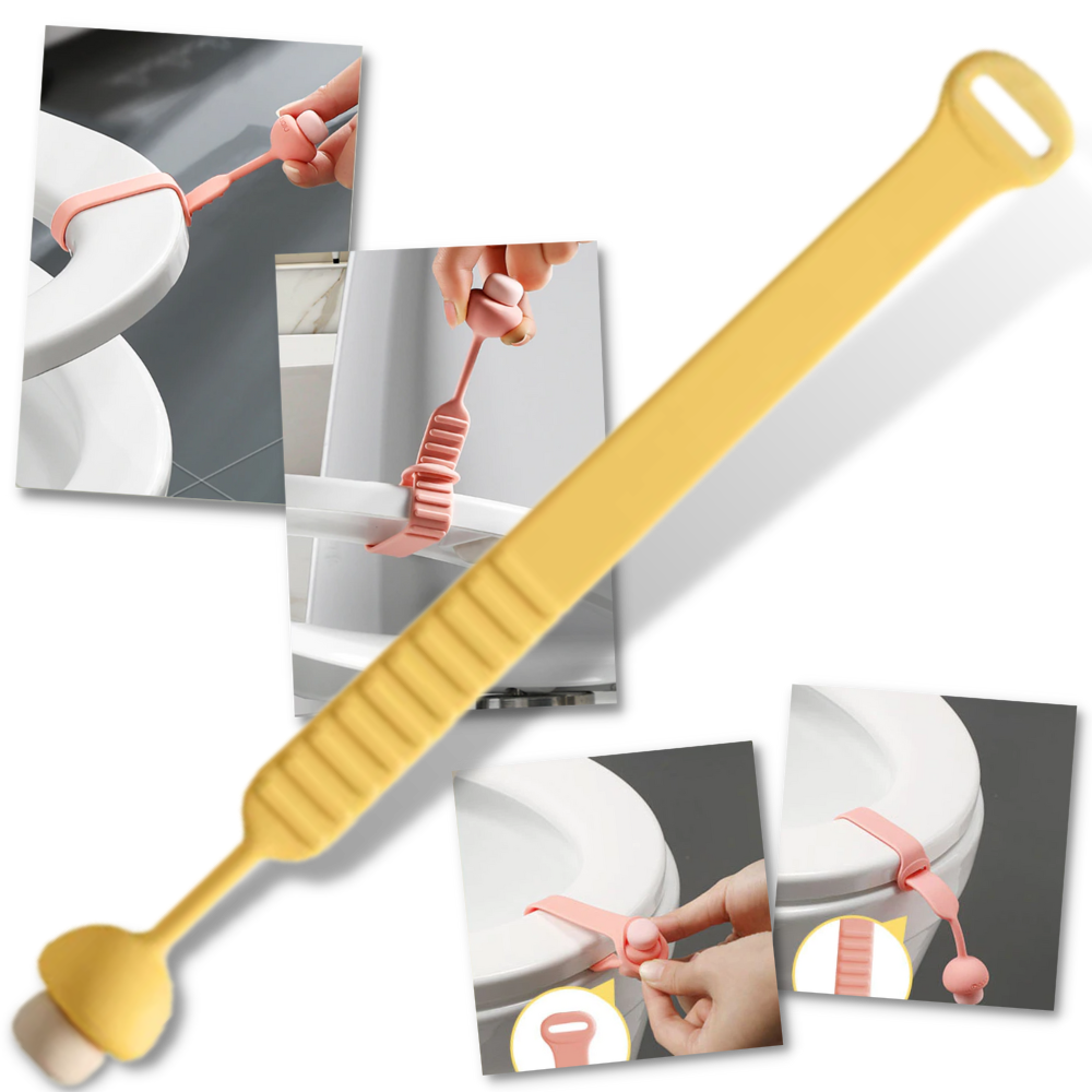 2-pakke toiletsædeløfter i silikone - Ozerty