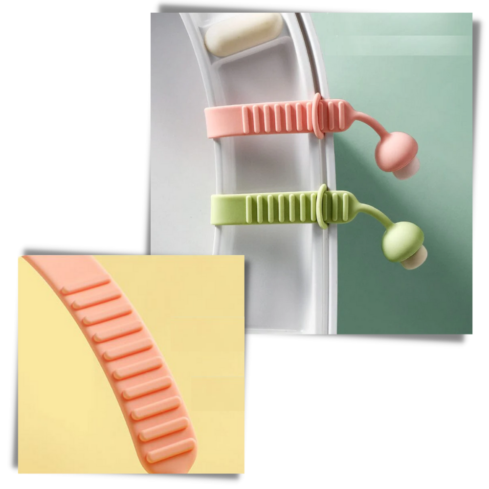 2-pakke toiletsædeløfter i silikone - Ozerty